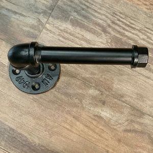 NWOT Metal Toilet Paper Holder Wall Mount.